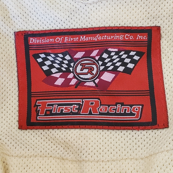 First Racing Leather Motorcycle Jacket - Picture 4 of 8